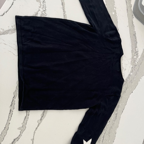 Black Sweater with White Star on Sleeves - Picture 4 of 4